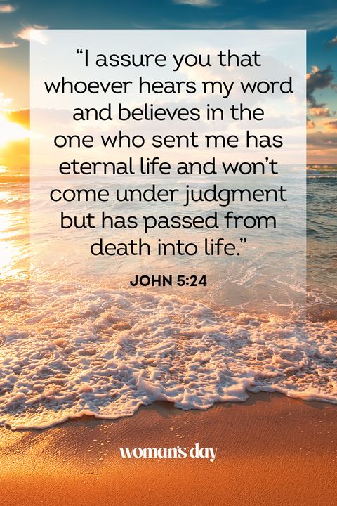 bible verses about death john 5 24