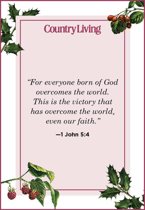 Quote from 1 John 5:4