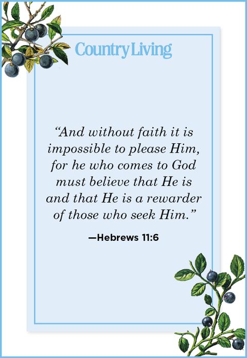Quote from Hebrews 11:6