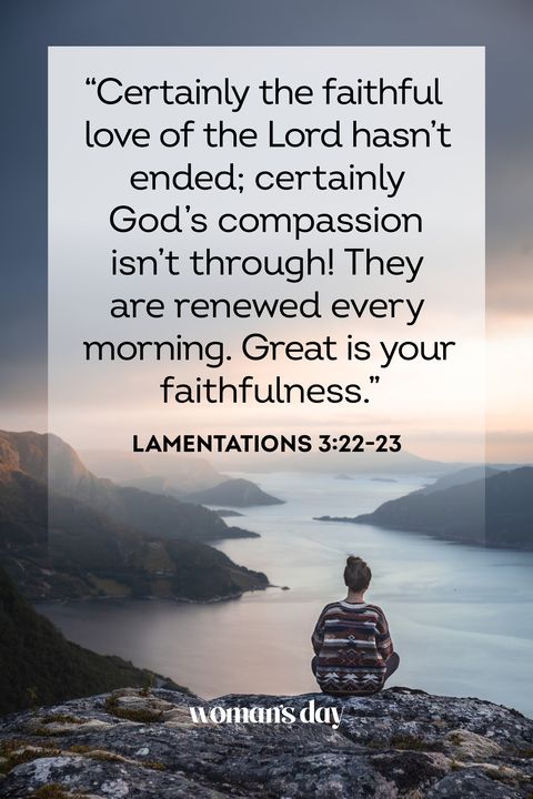 bible verses about god's love lamentations 3 22 23