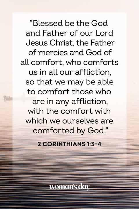 bible verses about grief 2 corinthians 1 3 4