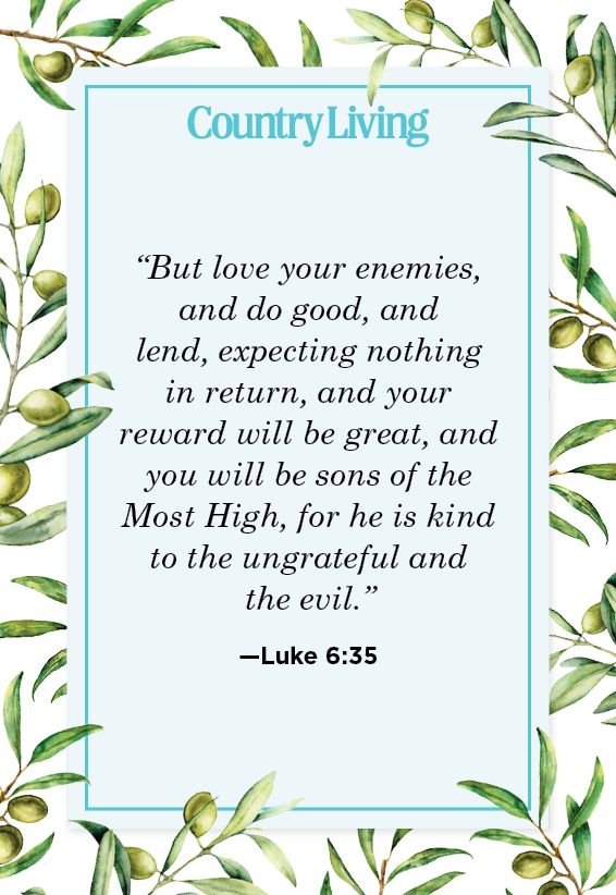 bible verse about kindness to enemies