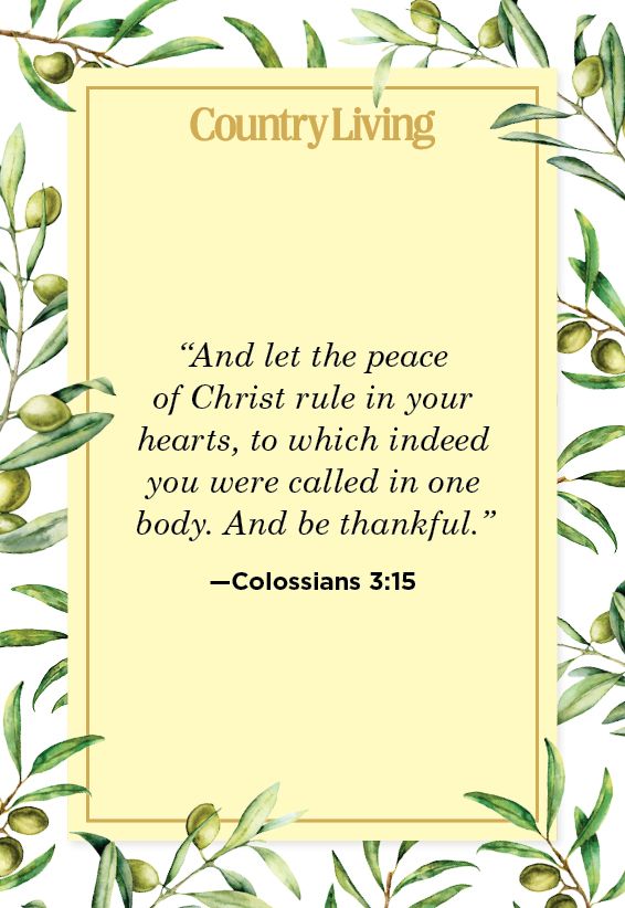 bible verses about peace and comfort