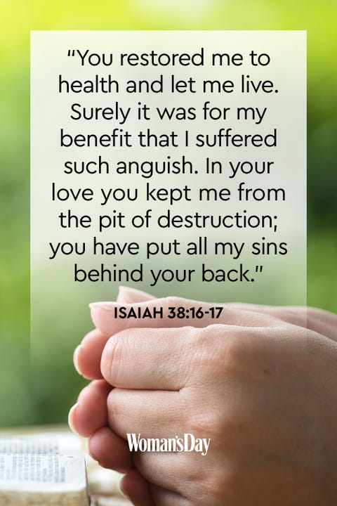 Bible Verses For Healing The Sick