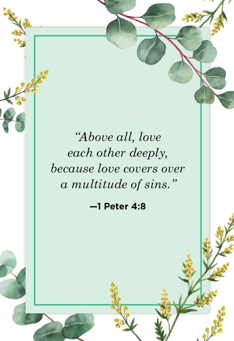 Verses on love scripture 50 Bible