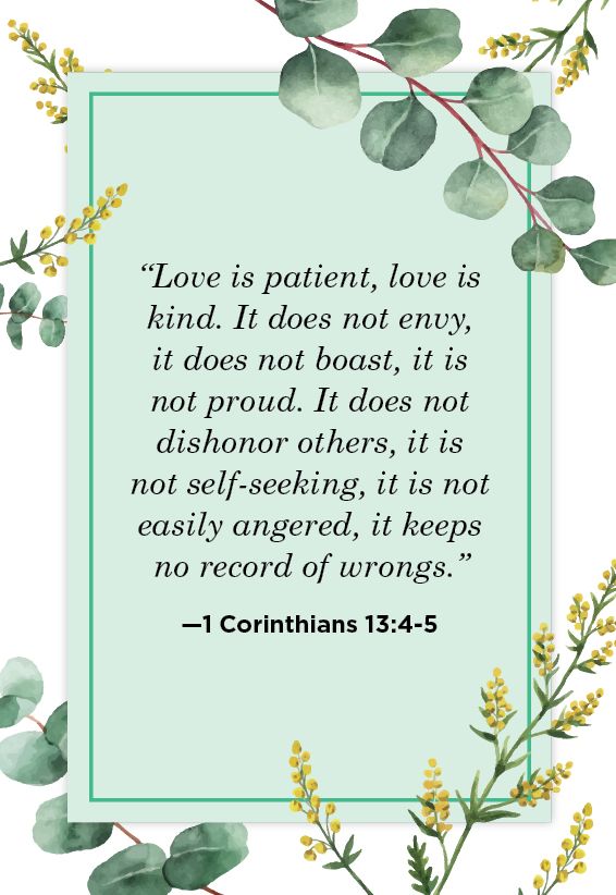 a bible verse about love