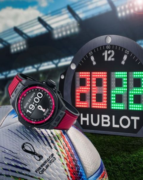 2022世足賽官方計時是誰？hublot打造2022 fifa卡達世界盃智能腕錶