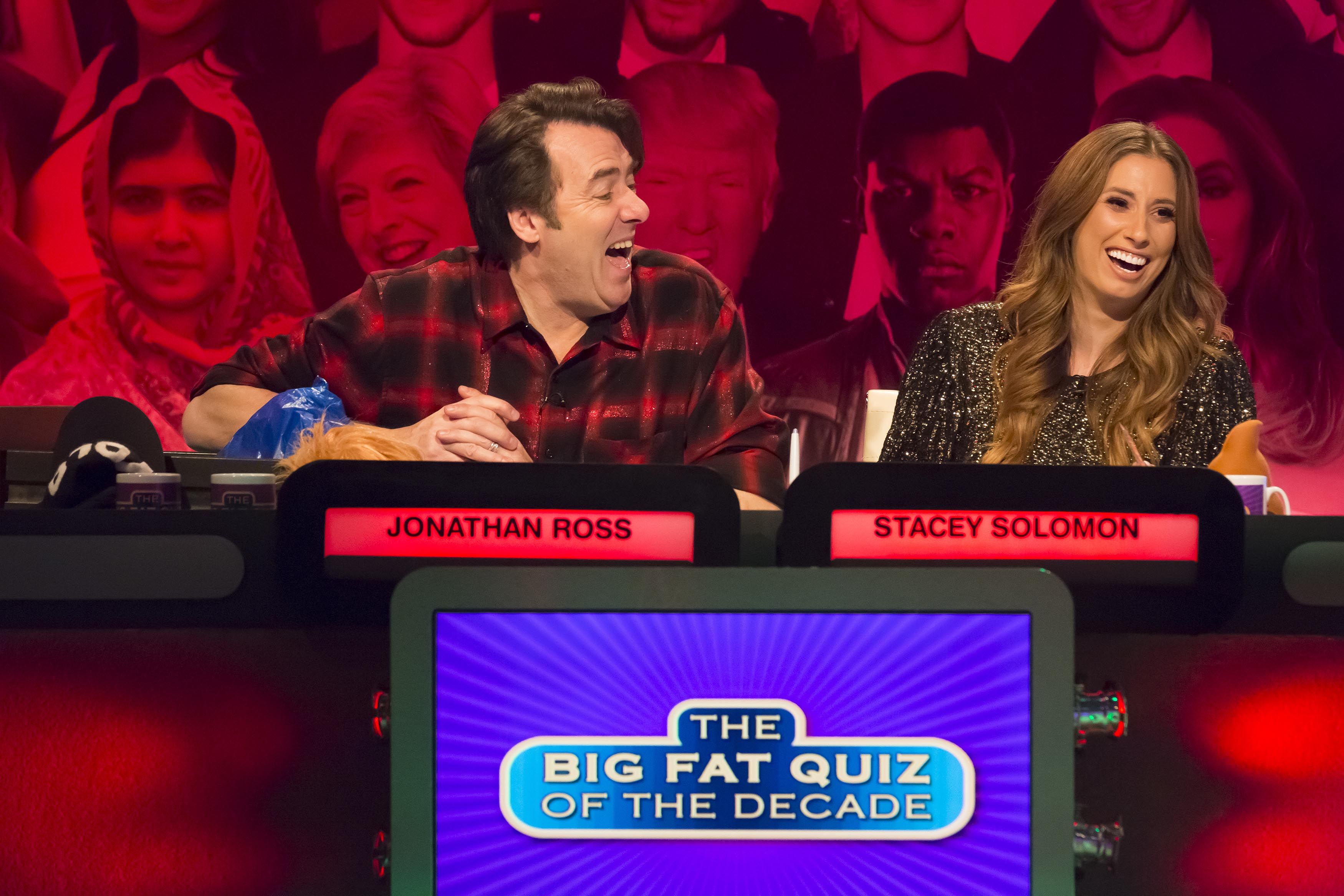 ... back Stacey Big Solomon trolls of Fat hits Quiz her at