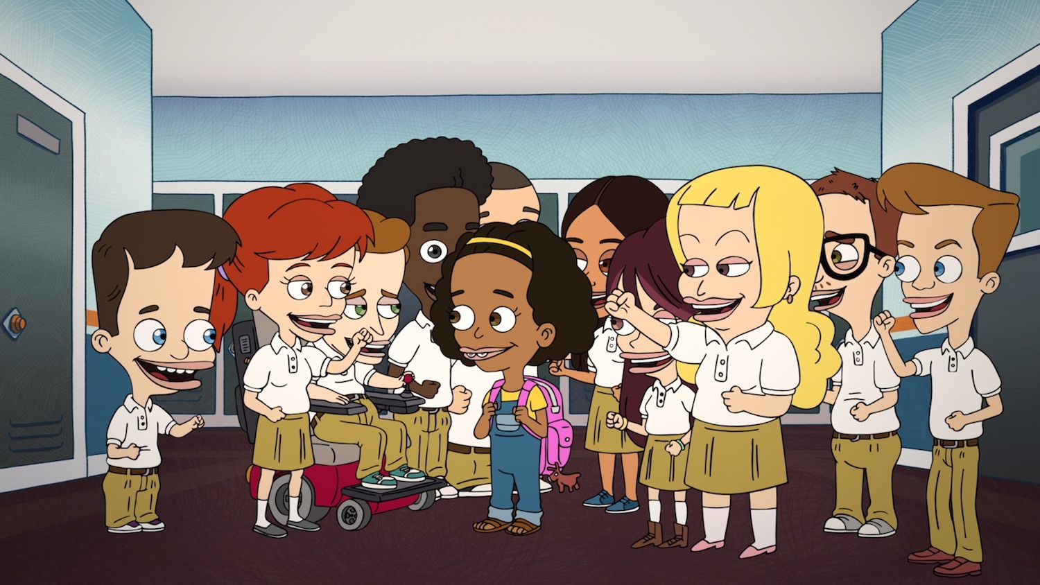 who are the people in the gay test in big mouth