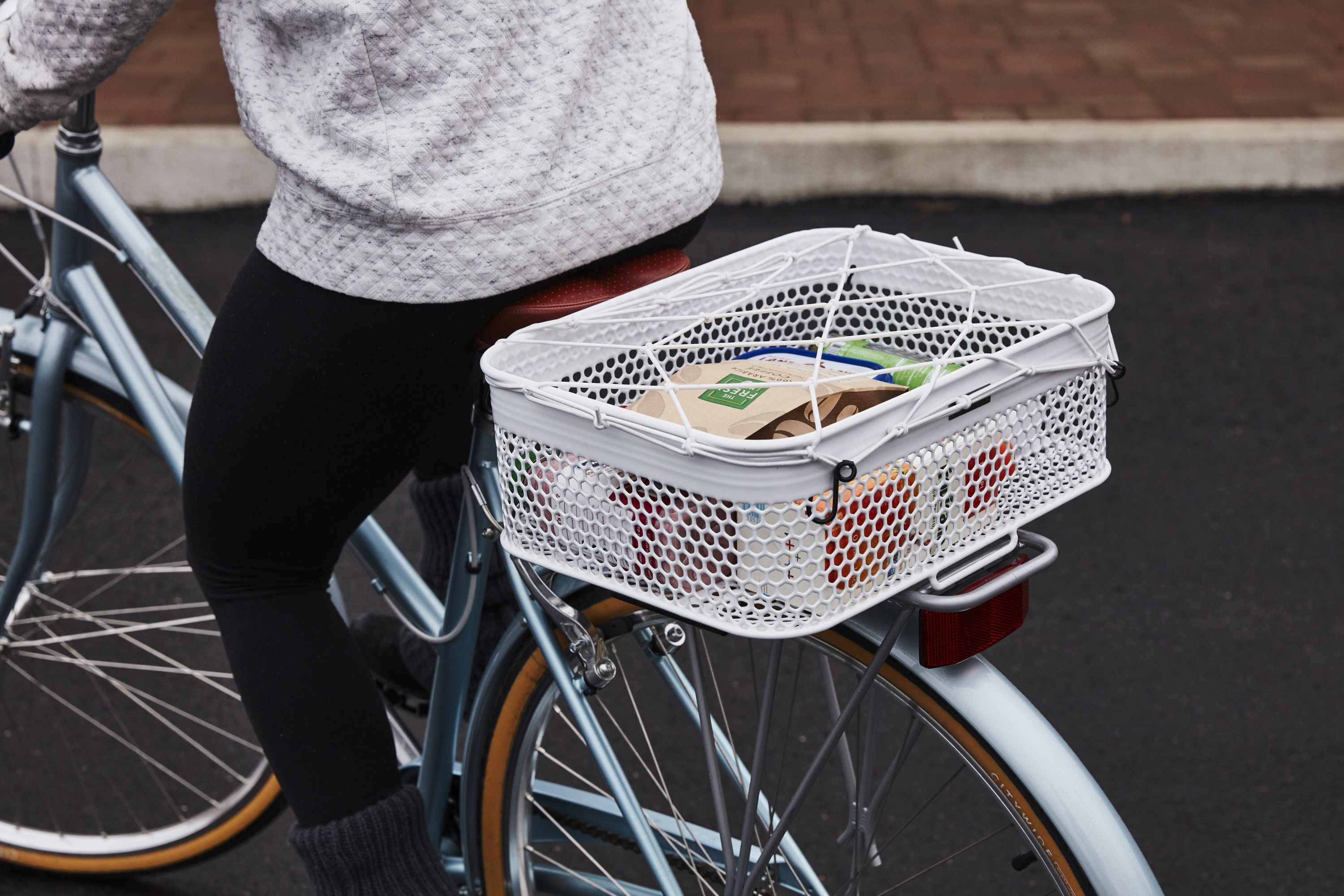 wire bike basket