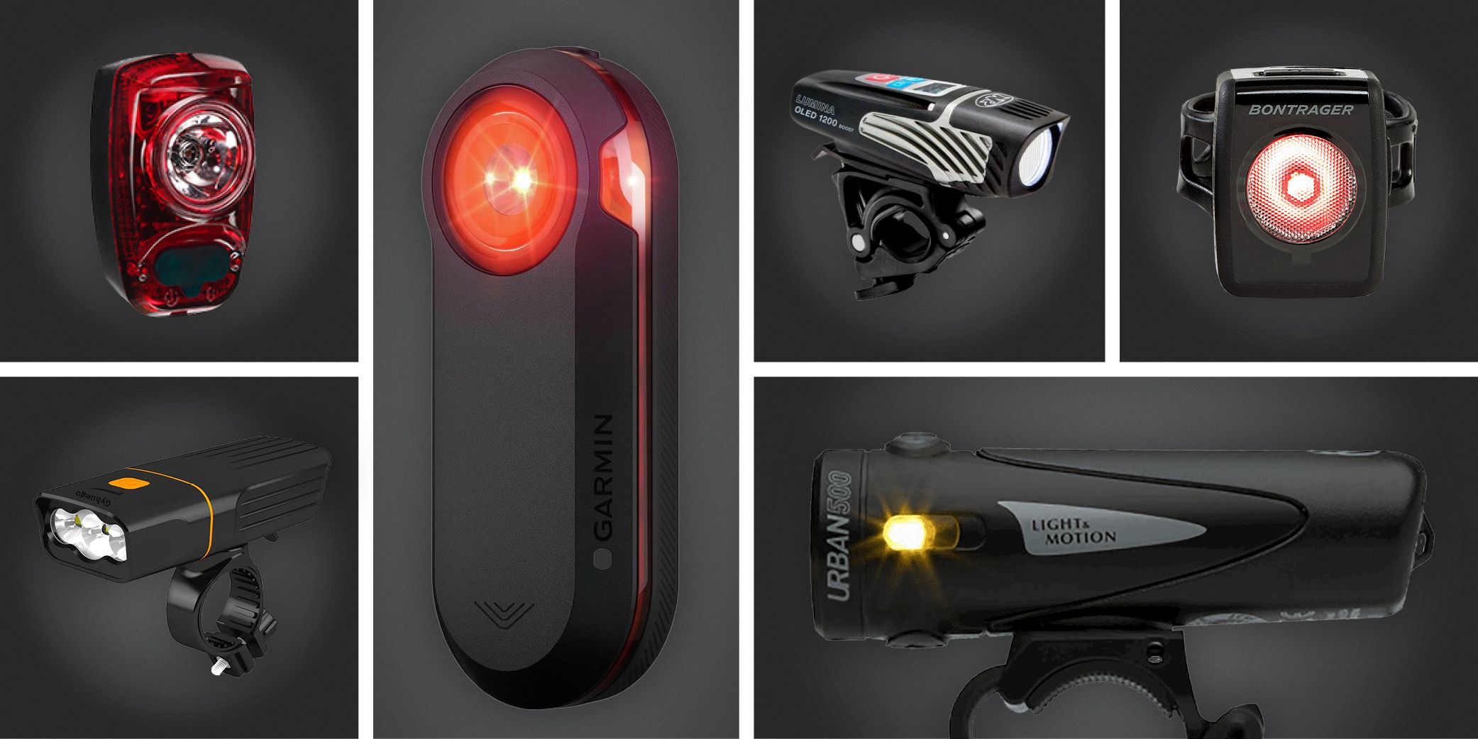 Reelight SL100 LED Bike Bicycle Cycling Front Head Rear Tail Lamp Light Set