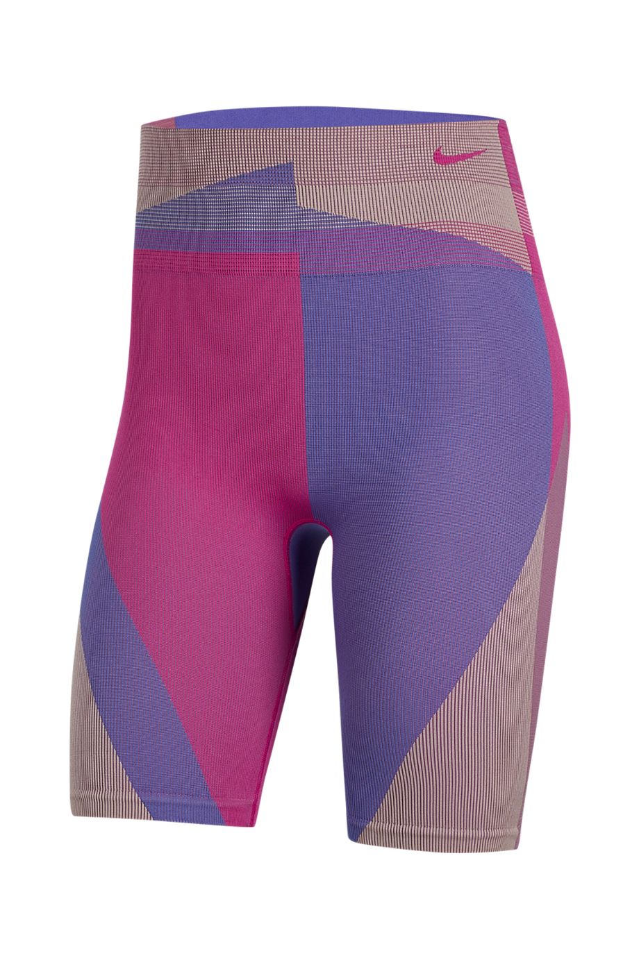 bright pink cycling shorts