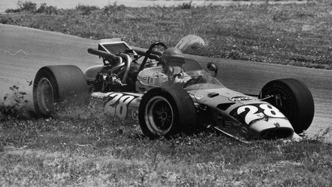 Bill Simpson at Continental Divide Raceways, Denver - 1970