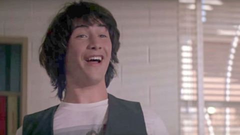 Keanu Reeves in Bill and Ted