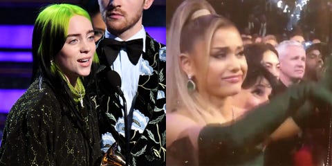 How Ariana Grande Reacted When Billie Eilish Said She