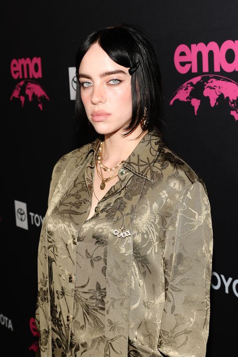 los angeles, california october 08 billie eilish attends the 32nd annual em...