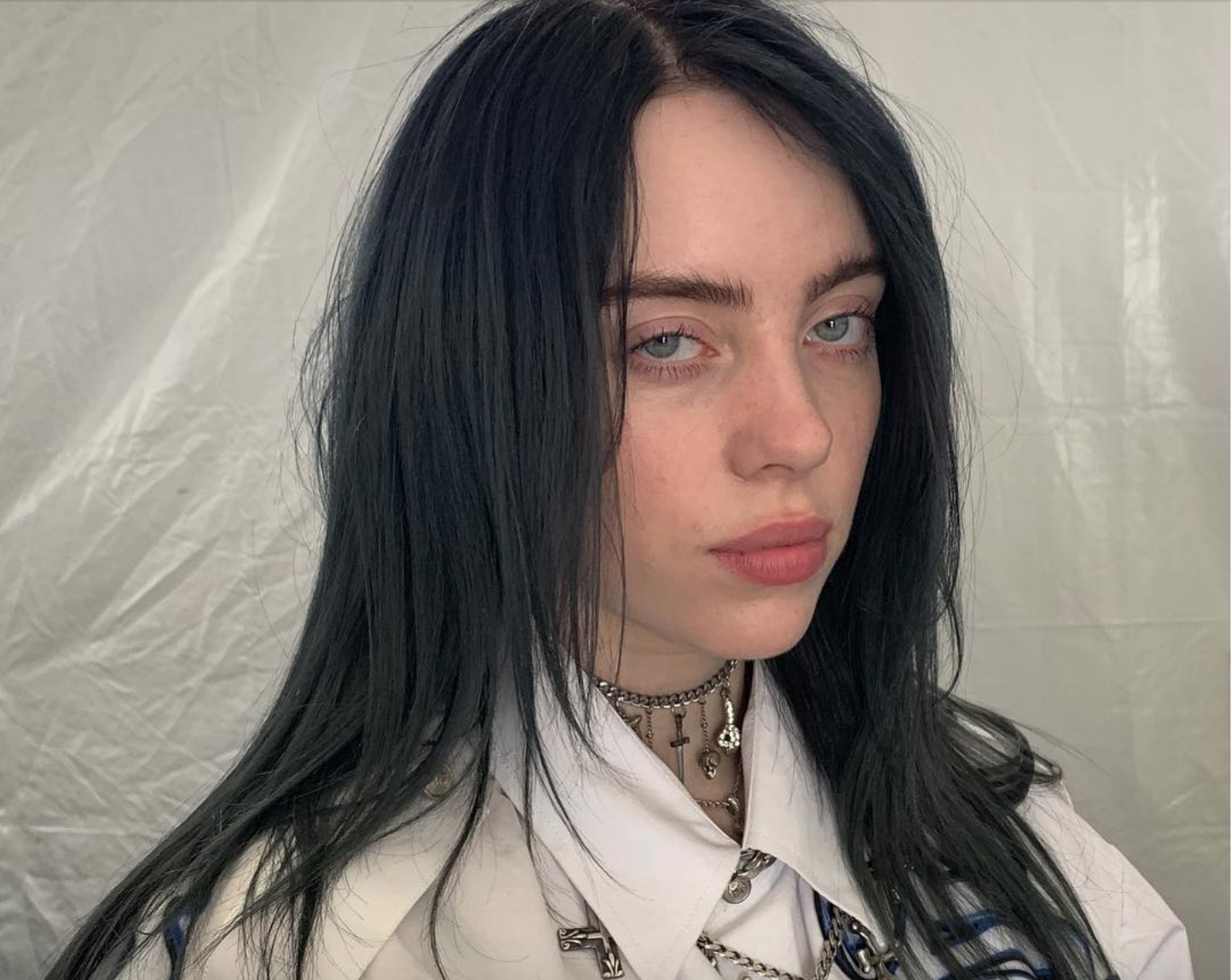 billie eilish with a dress