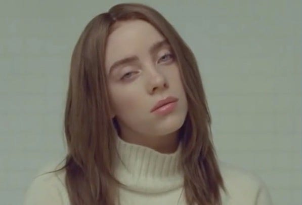 Billie Eilish Debuts Brown Hair In New Xanny Music Video