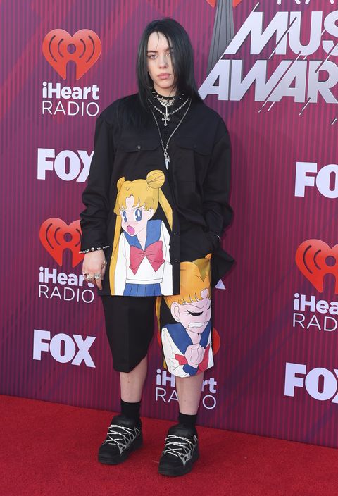 billie eilish arrives at the iheartradio music awards on thursday, march 14, 2019, at the microsoft theater in los angeles photo by jordan straussinvisionap