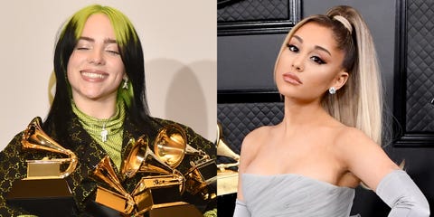 Billie Eilish Shouted Out Ariana Grande During Her Grammy