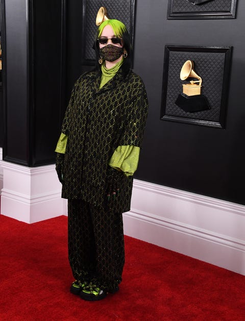 billie eilish red carpet outfits