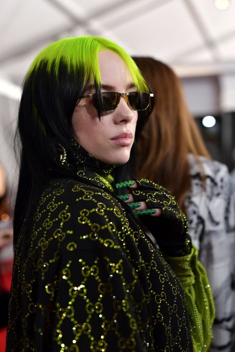 Billie Eilish Wears Gucci Outfit On Grammy Awards 2020 Red Carpet