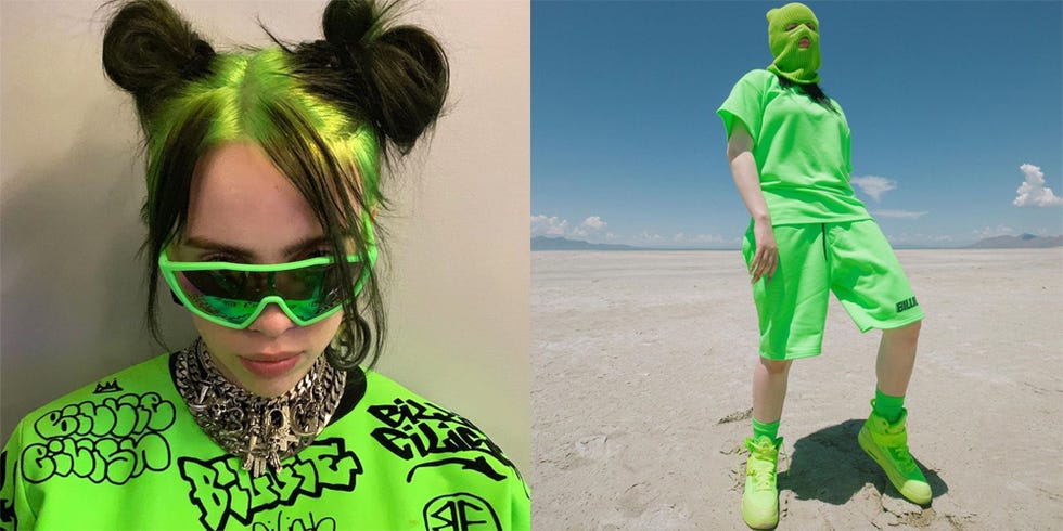 Where You Can Buy Billie Eilish’s Slime Green Outfit for Under $100