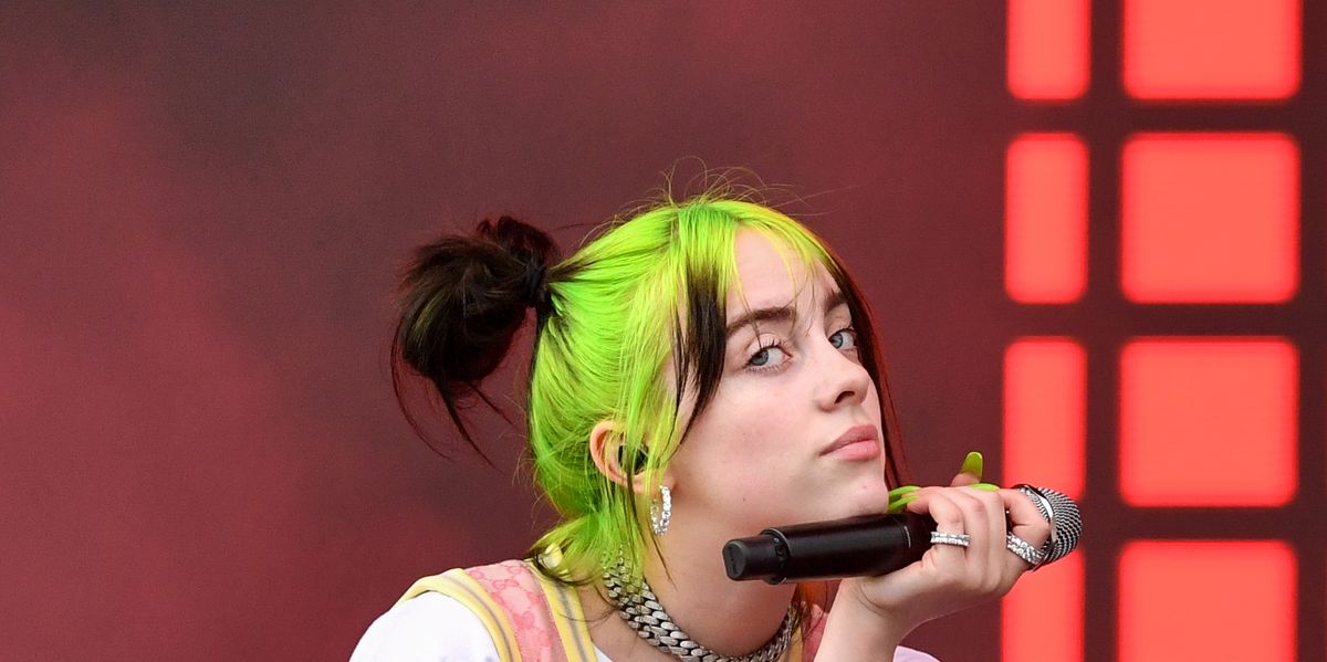 Billie Eilish S New Hair Shows She S Growing Out The Green Mullet