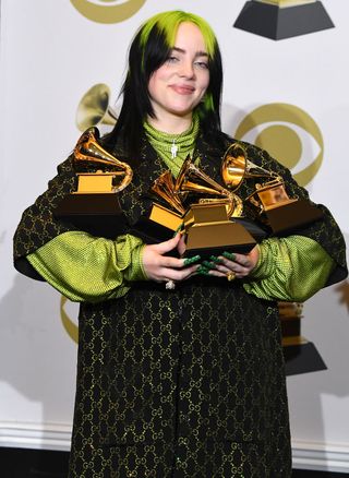 Billie eilish 62. Grammy Ödülleri Basın Odası'nda