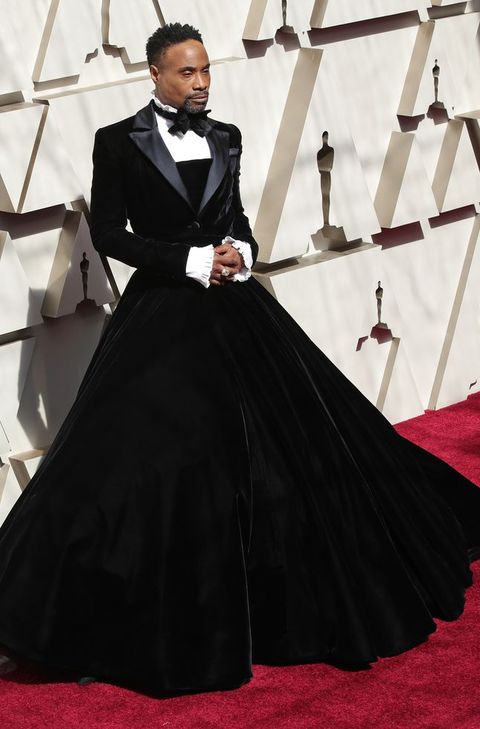 Billy Porter Wore a Christian Siriano Gown to the 2019 Academy Awards