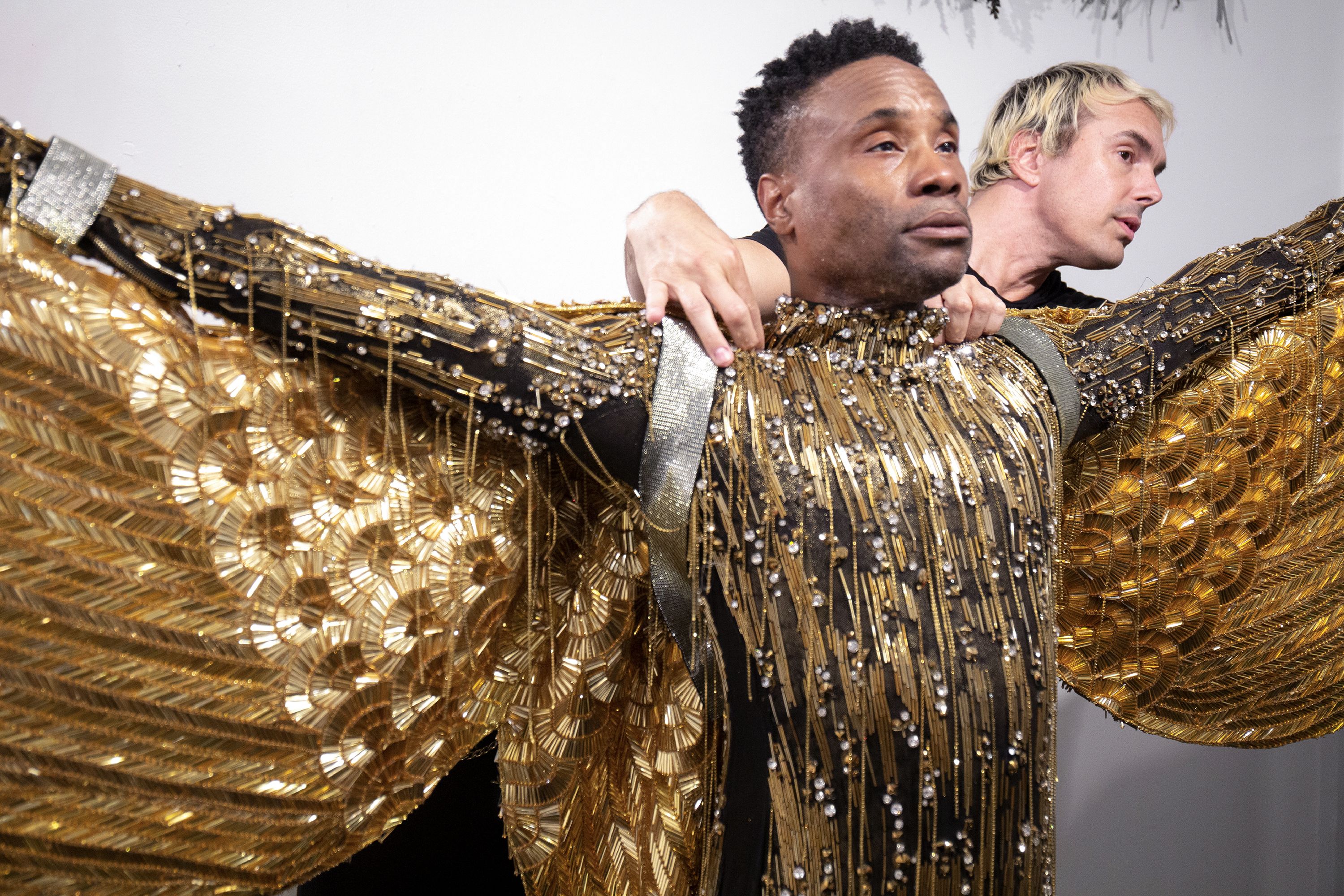 Billy Porter Arrived on the Met Gala Red Carpet Fully Dressed as an