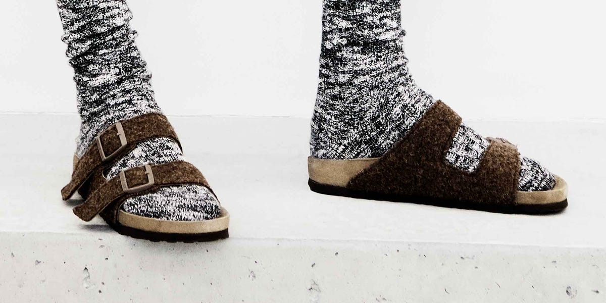 rick owens birkenstock collaboration