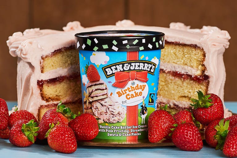 Ben & Jerry's newest ice cream is birthday cake flavour