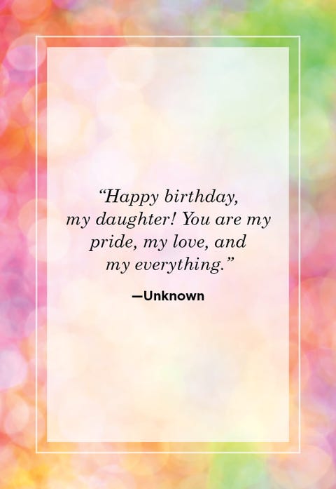 Birthday Quotes for Your Daughter - Happy Birthday Daughter Quotes