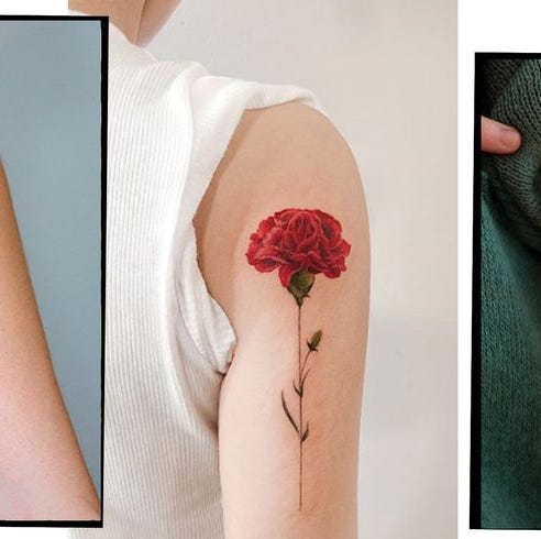 Birth Flower Tattoos.