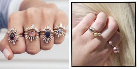 birthstone engagement rings