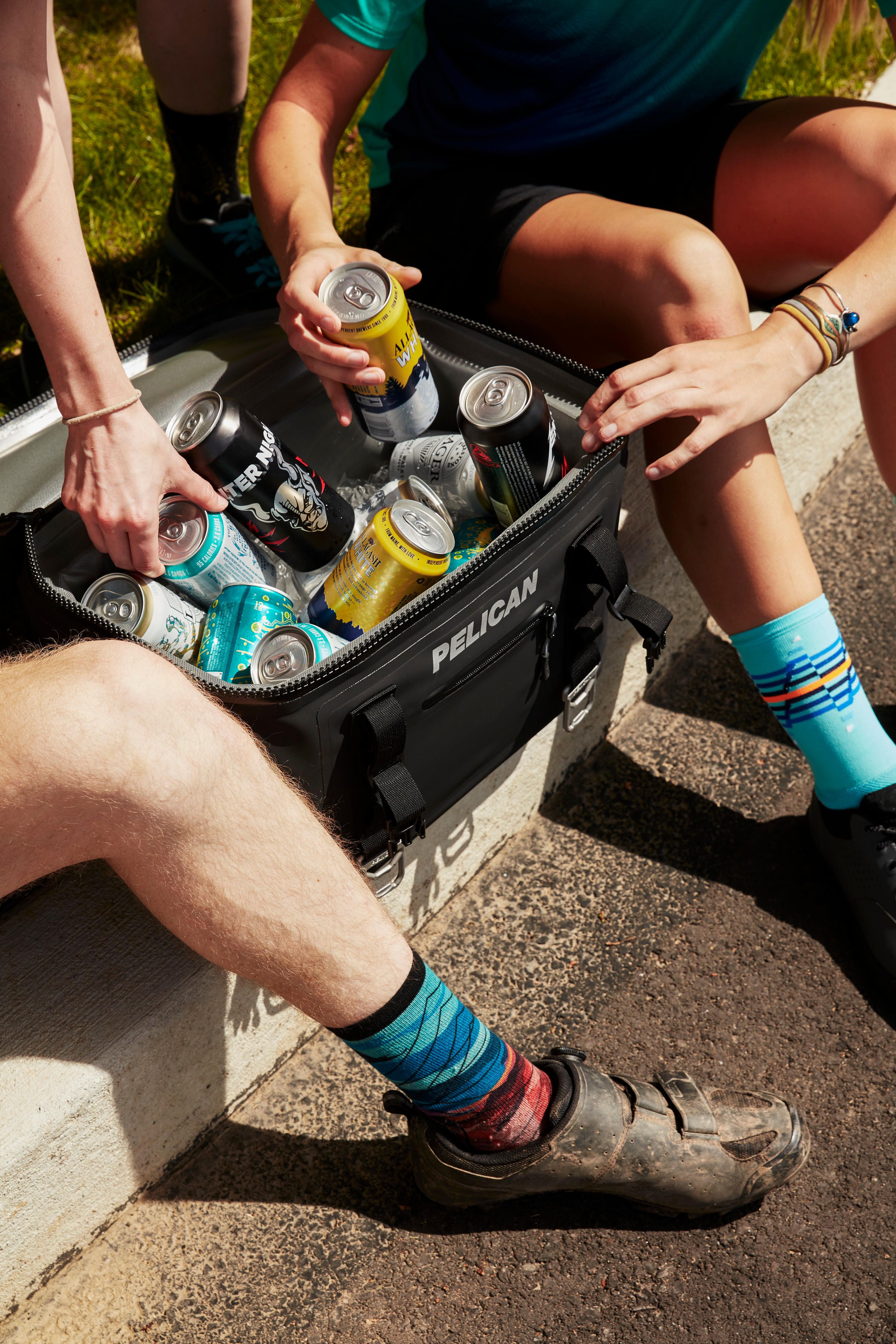 cycling and beer