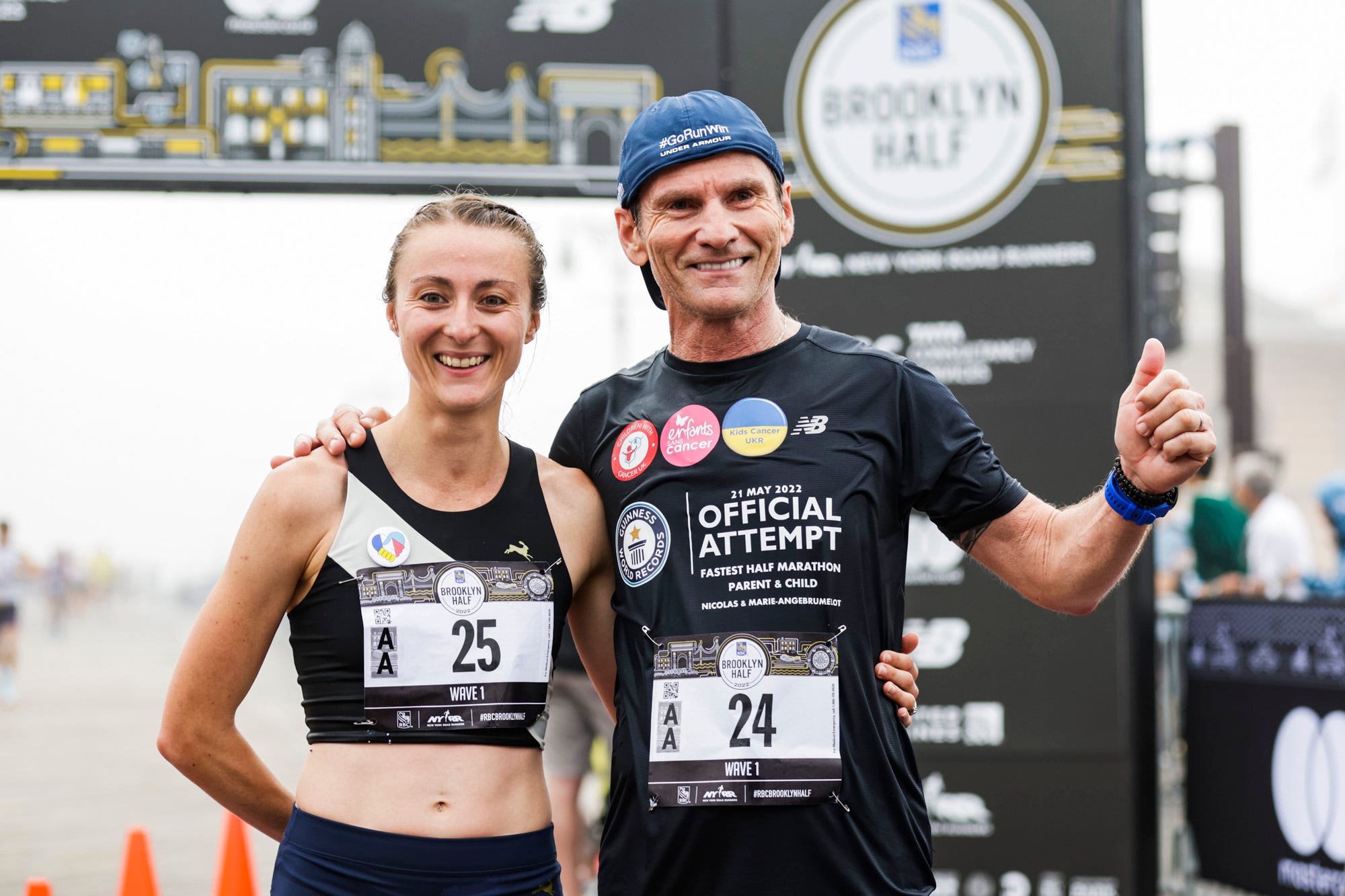 Father-Daughter Duo Breaks Guinness World Record at the Brooklyn Half Marathon