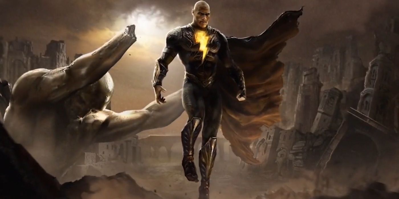 Black Adam utilises brand-new technology for superpowers