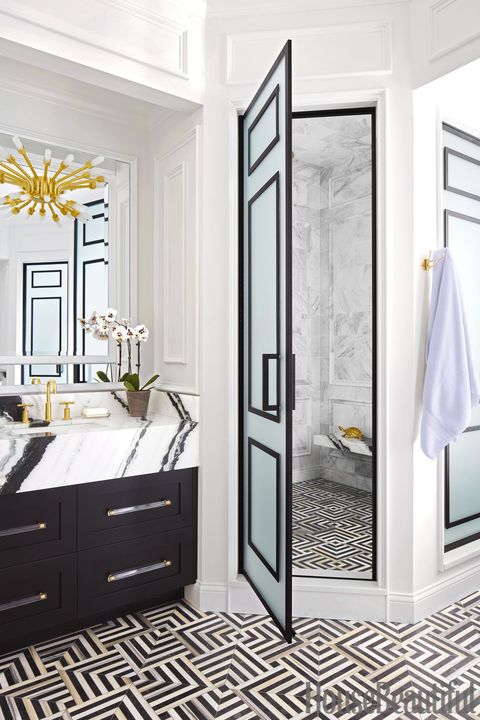 15 Black And White Bathroom Ideas Black White Tile