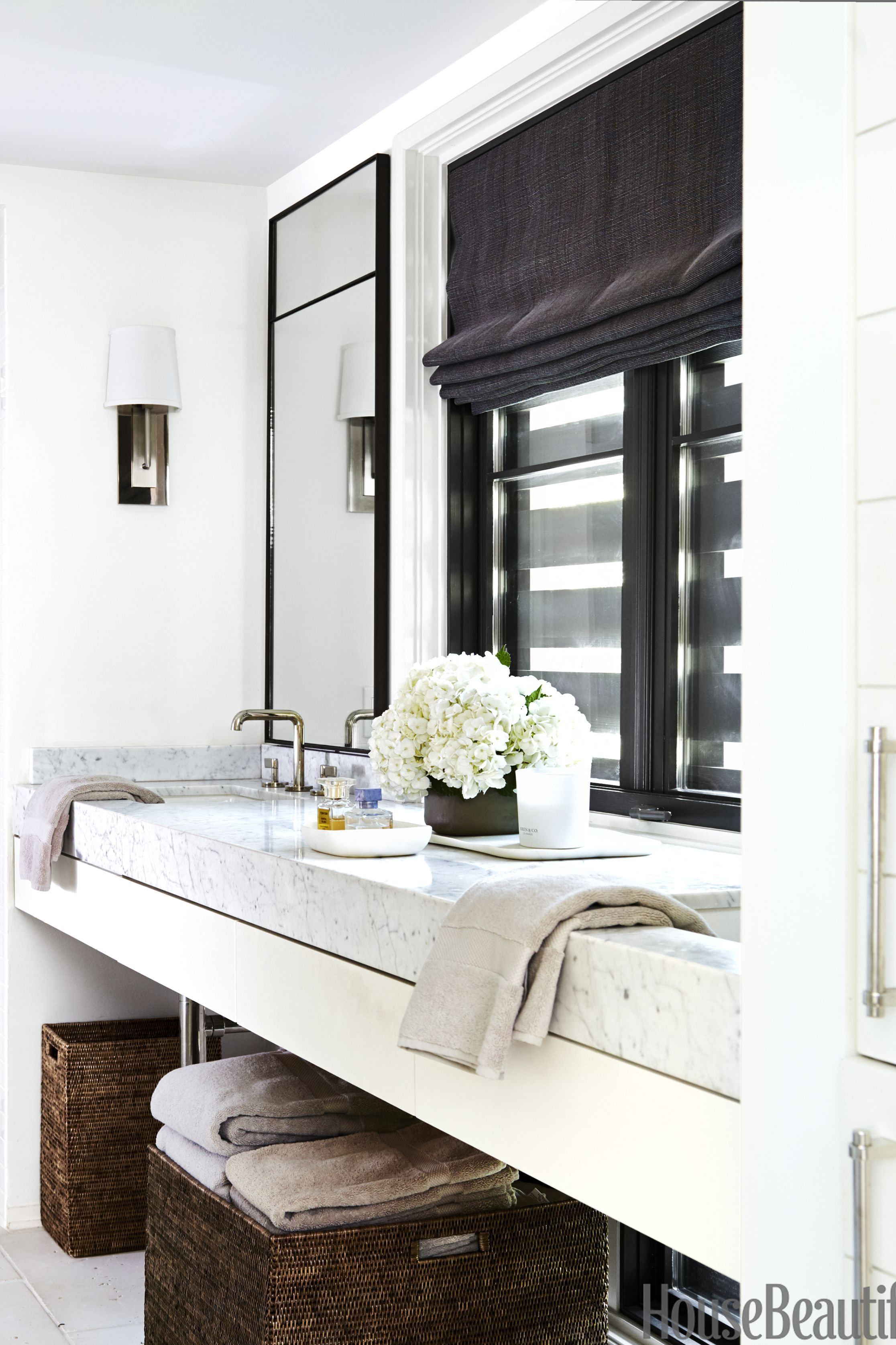 15 Black And White Bathroom Ideas Black White Tile Designs We Love