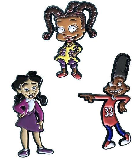 gerald  hey arnold, penny proud from the proud family, and susie from the rugrats