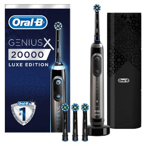 black friday 2020 gadgets huishoudelijk oral b genius x 20000 luxe edition antracietgrijs   elektrische tandenborstel