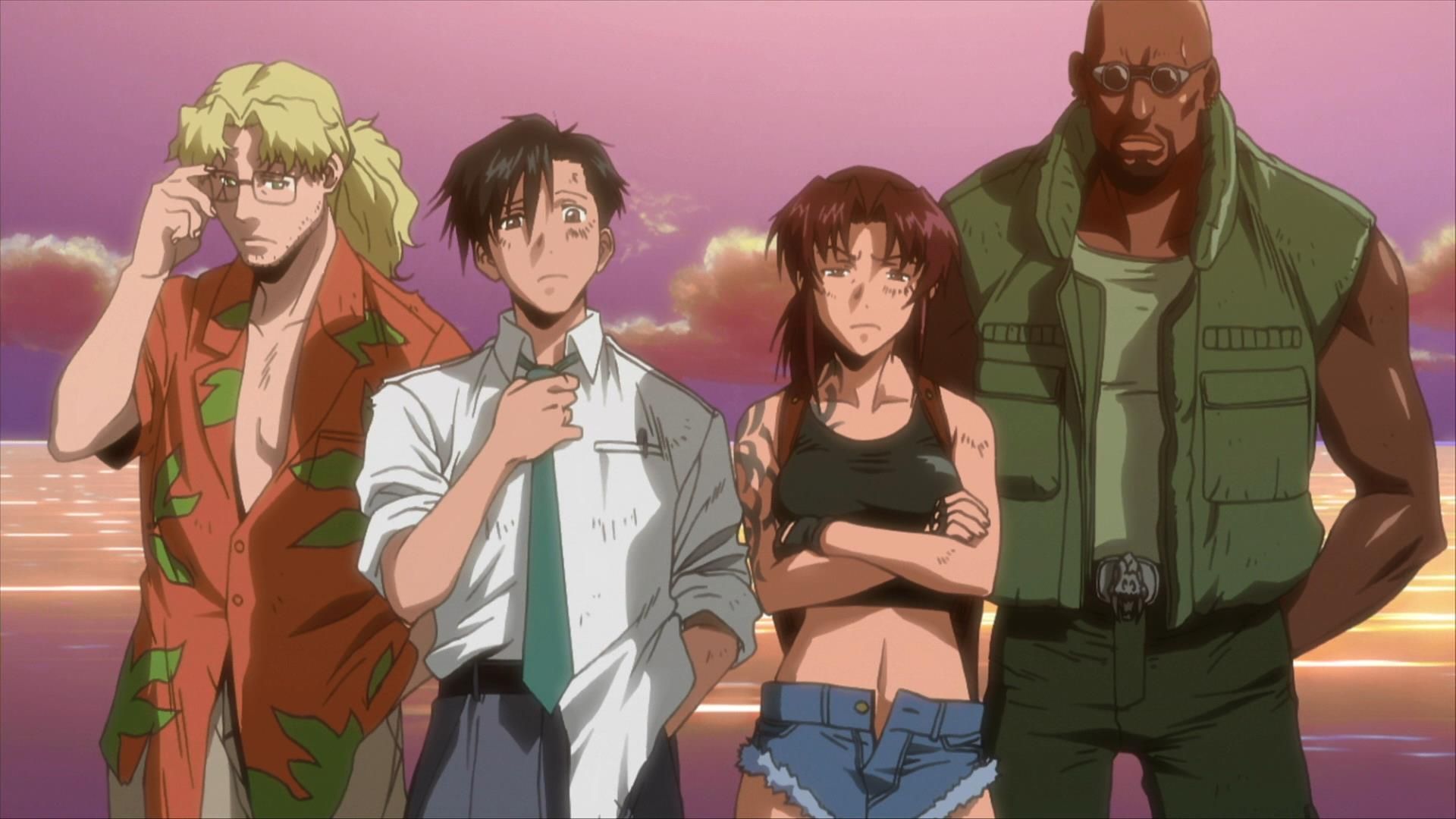 I Personaggi Del Manga Black Lagoon Di Rei Hiroe