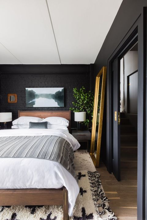 35 Black Room Decorating Ideas - How to Use Black Wall ...