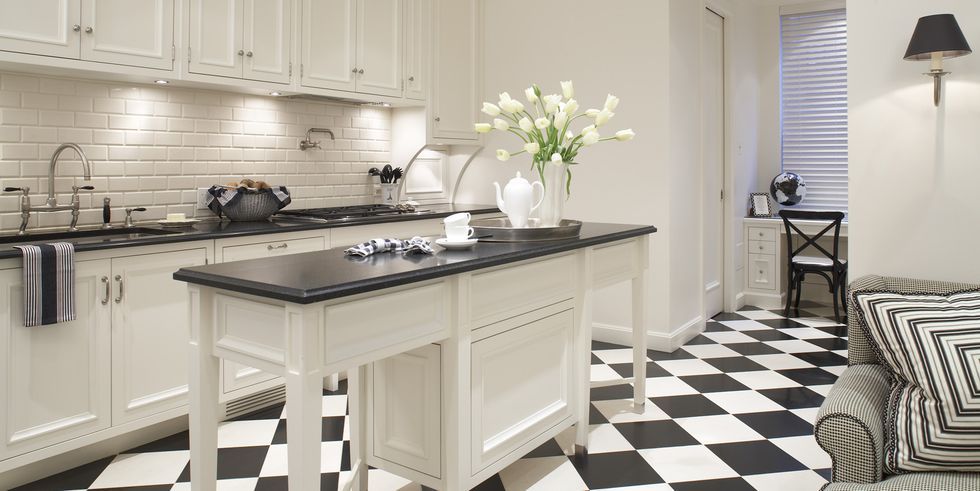 26 gorgeous black & white kitchens - ideas for black & white decor