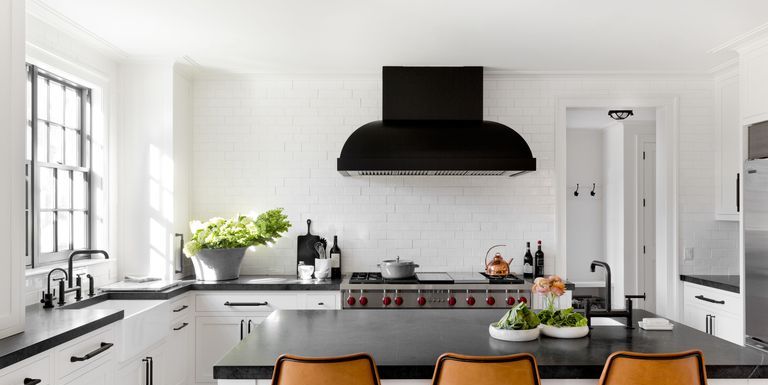 Charming black and white kitchen designs 26 Gorgeous Black White Kitchens Ideas For Decor In