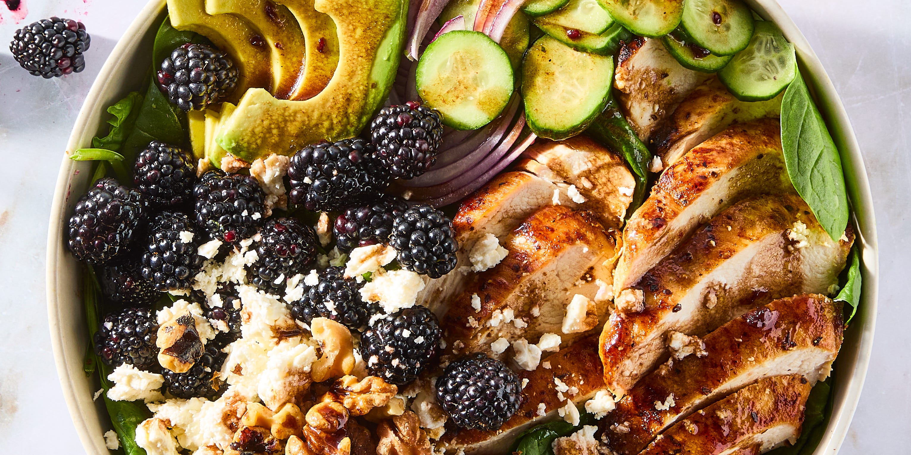 Leftover Jam In The Fridge? Try Making Our Blackberry Chicken Salad