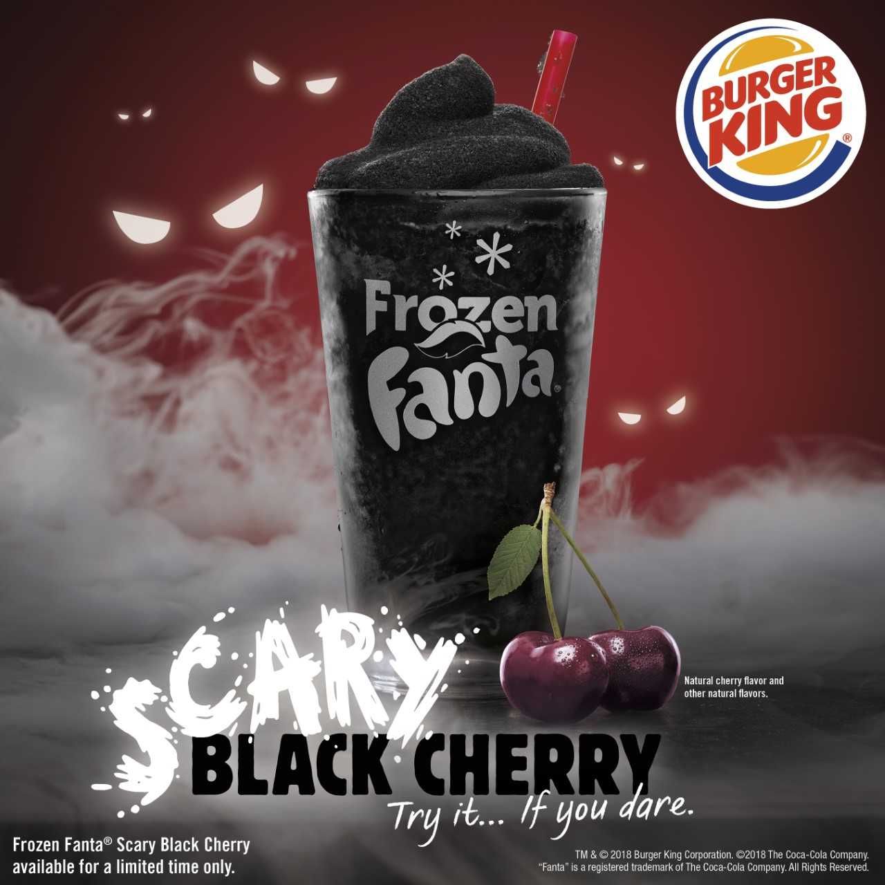 Фанта блэк. Frozen Cherry Slush. Drunk Burger King. Black Freeze.