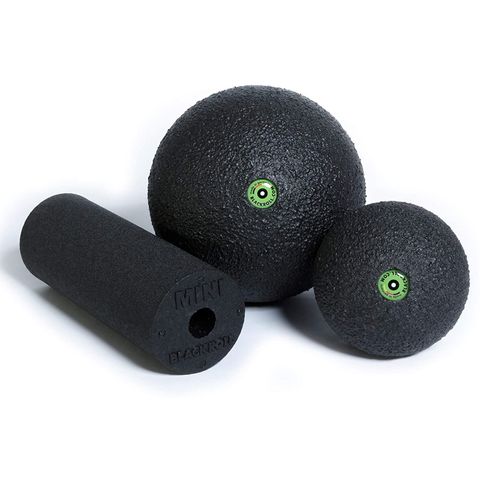blackroll® fasciabal zelfmassage roller foamroller massageballen zwart